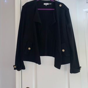 Black Calvin Klein knit cardigan